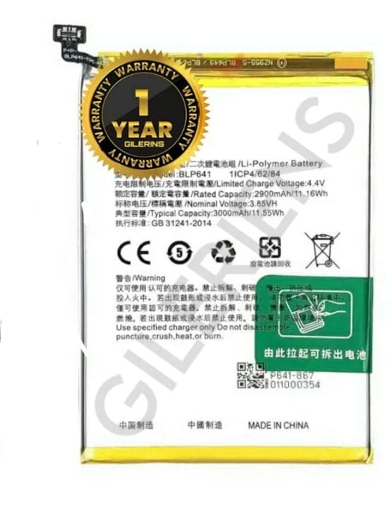 Image of Original BLP641 Battery for Oppo A71 (3000mAh) Battery with 1 Year Warranty*** (CAR189)