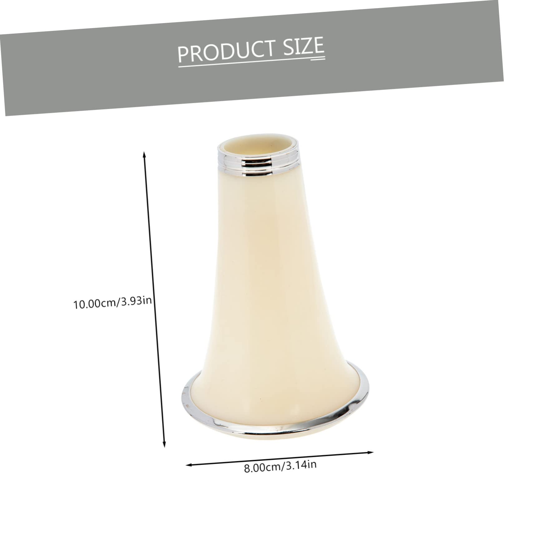 Toddmomy Clarinet Accessory Two Section Tube for B Flat Clarinet Durable Material Suitable for Students Professionals Elegant Sound Performance