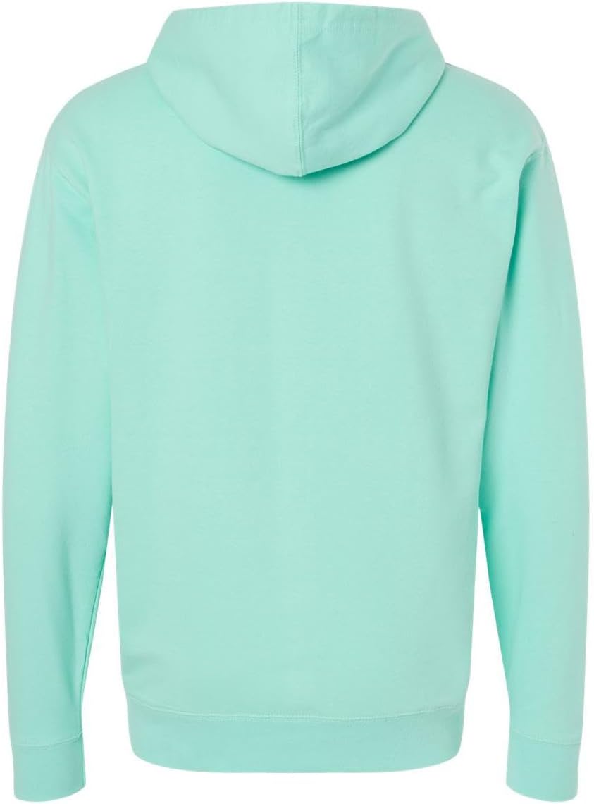 Independent Trading Co. Midweight Hooded Pullover Sweatshirt L Mint - Image 3