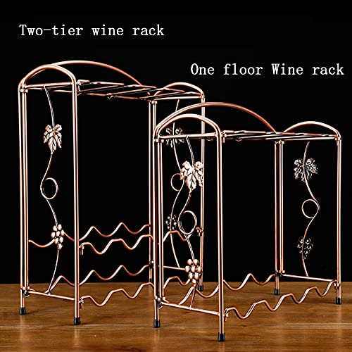 Soporte para botellas de vino estilo retro industrial miniatura 6