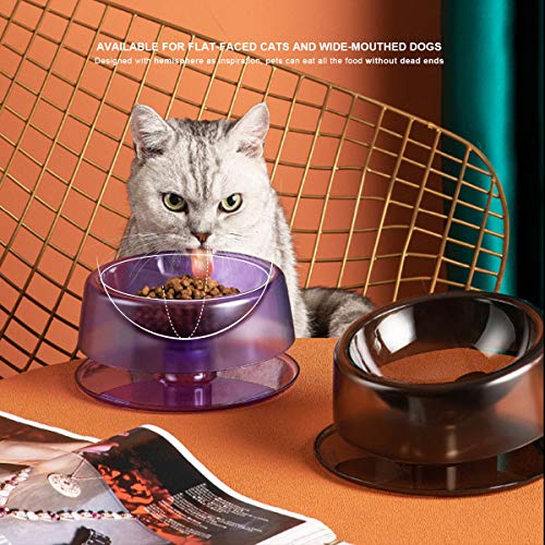 Ciotola Gatto/Cani 420ml,0-22° Regolabile Ciotole