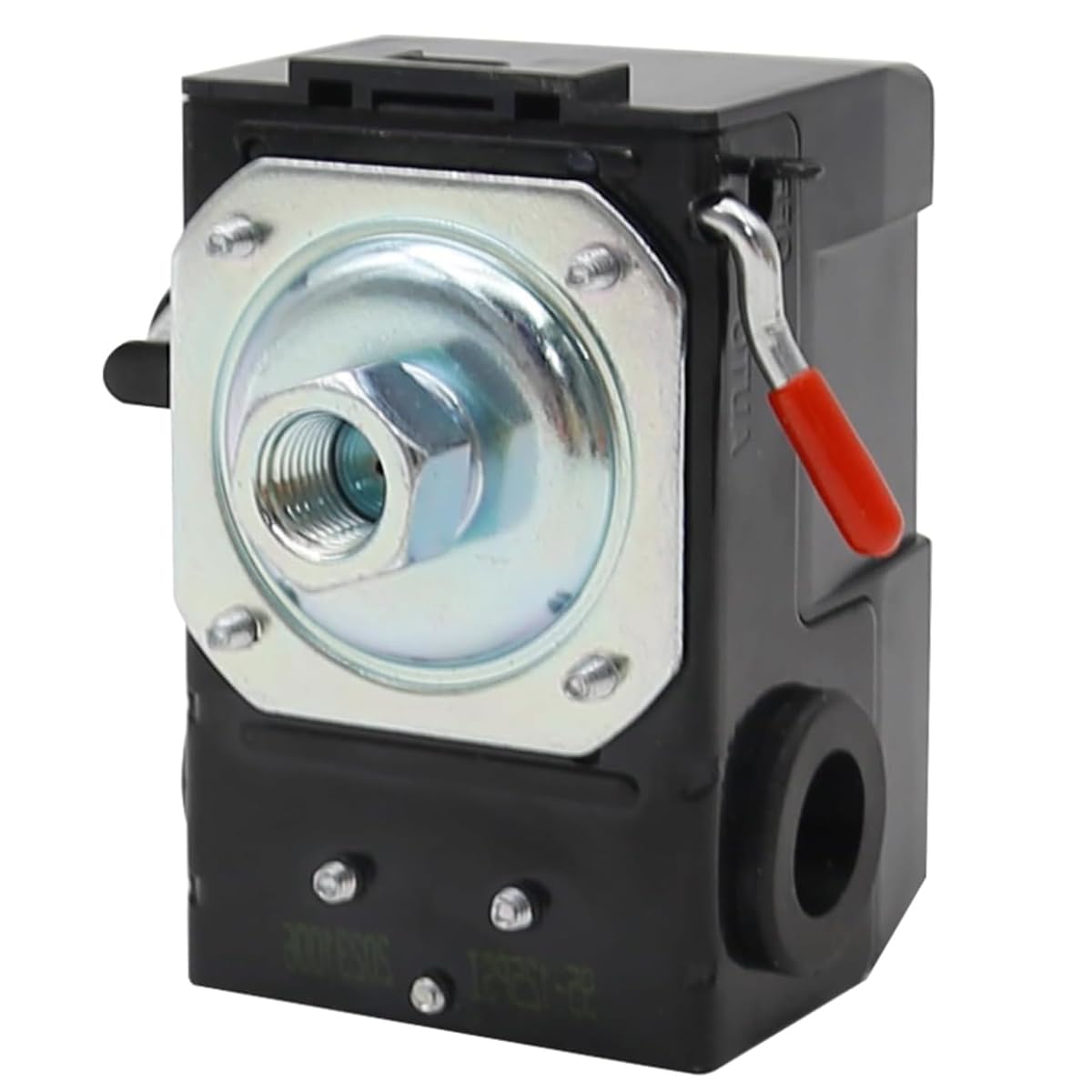 Air Compressor Pressure Control Switch 95-125 PSI 240V Single Port Air Compressor Pressure Switch Replacement Control w/Unloader