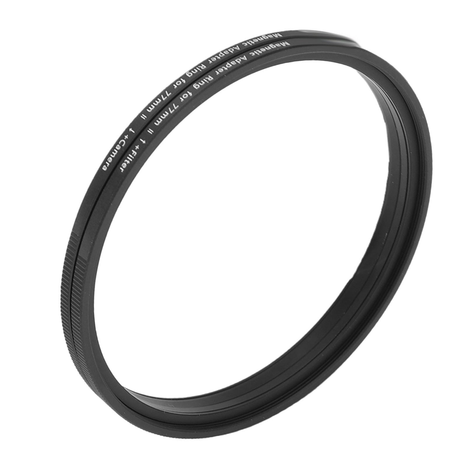 LICAEVEY 77-mm-Magnetadapterring-Kit, Objektiv- und Filteradapterring aus Aluminiumlegierung, Schraubgewinde, Filter auf Magnet, Upgrade für Fotografen, Schneller Wechsel, Präzise Passform
