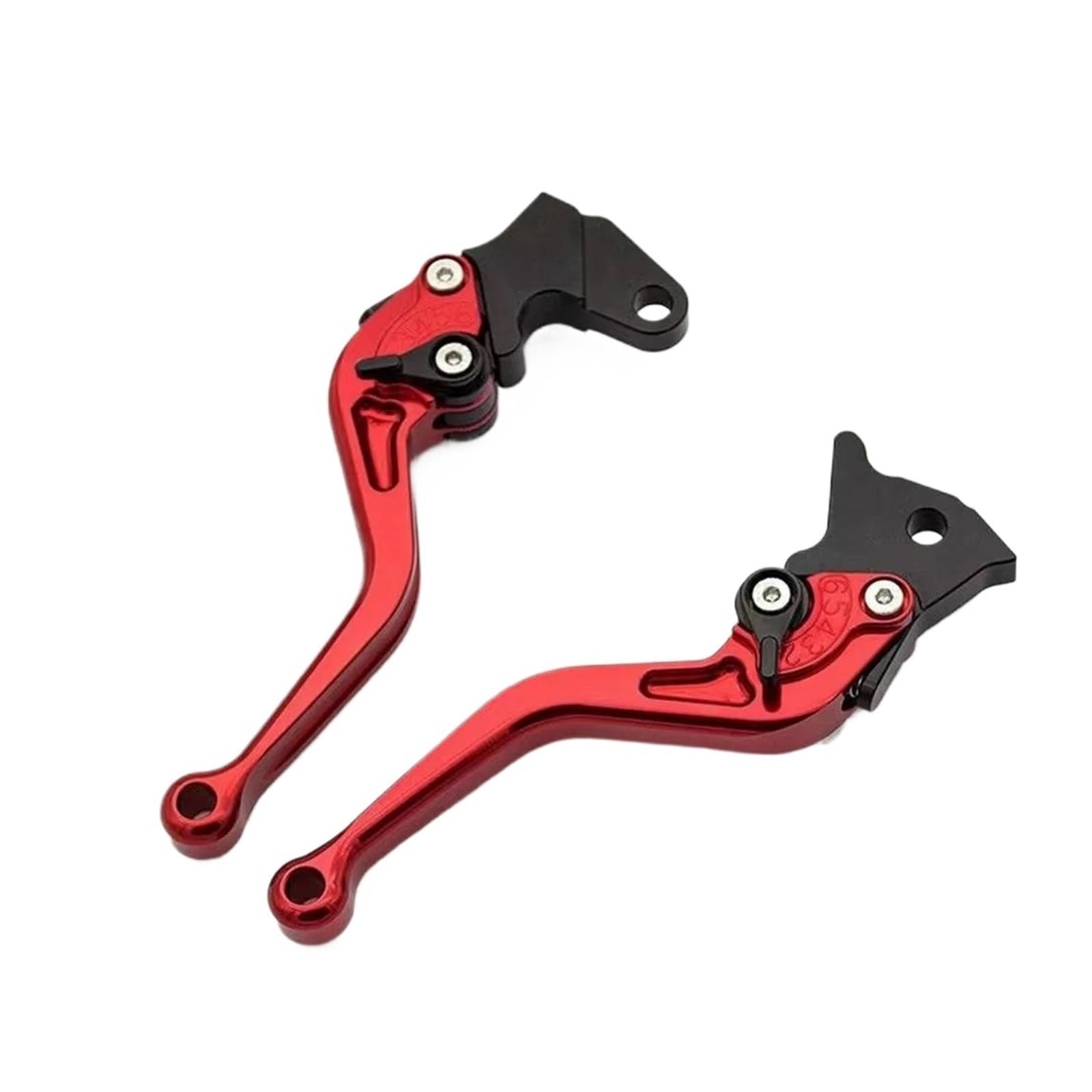 Rvevfbkbal Red Motorcycle Brake Clutch Levers For Yzf R125 2008-2011 Adjustable Lever