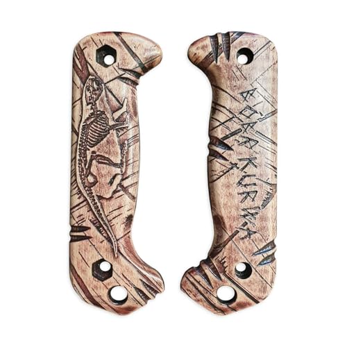 Bobr V2 Light Cherry - Ka-Bar Becker Full-Size BK2, BK7, BK9, BK22 Knife Scales by Svechnikov Workshop