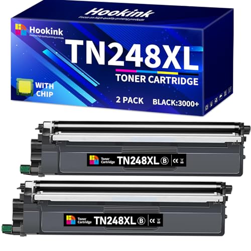 Toner TN248XL Noir Compatible avec Brother MFC-L3760CDW