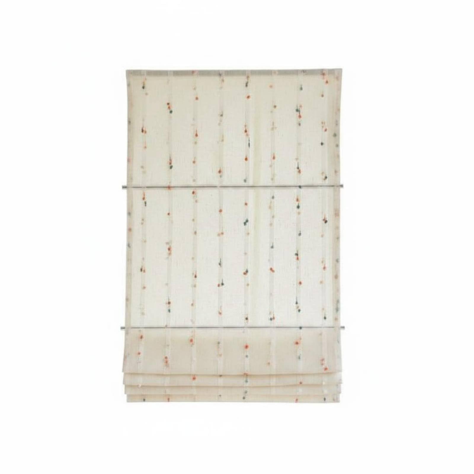 Store Bateau Occultant Rideau Enfant Voilage Panneau à Pompons Texture Douce Aspect Lin Polyester Jacquard Réduit l'Éblouissement et Apaise Adapté à, Style to 1