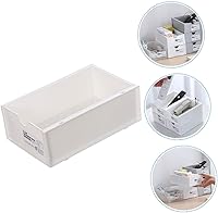 Vista 7 de STOBOK 1pc Box Desktop Storage Box Storage Drawers Organizer Office Desk Drawer Organizer Storage Pull Out Drawers Vocabulary Desktop Organizer