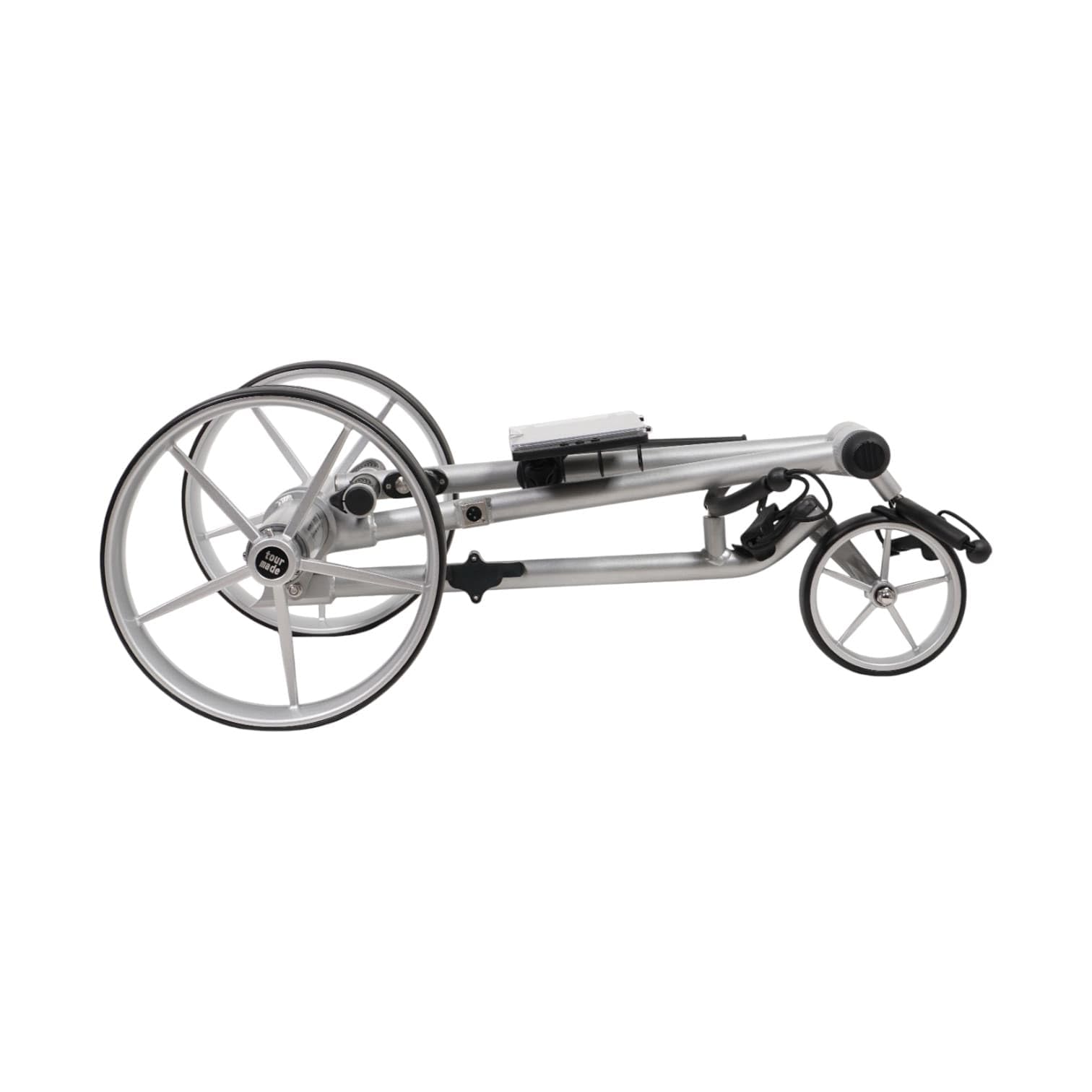tour made RT-630 / RT-630S Golftrolley Elektrisch I Dual Motor I Rückwärtsgang I Bergabfahrbremse I Lithiumakku für 27-36 Loch I viel Zubehör I Deutsche Markenqualität