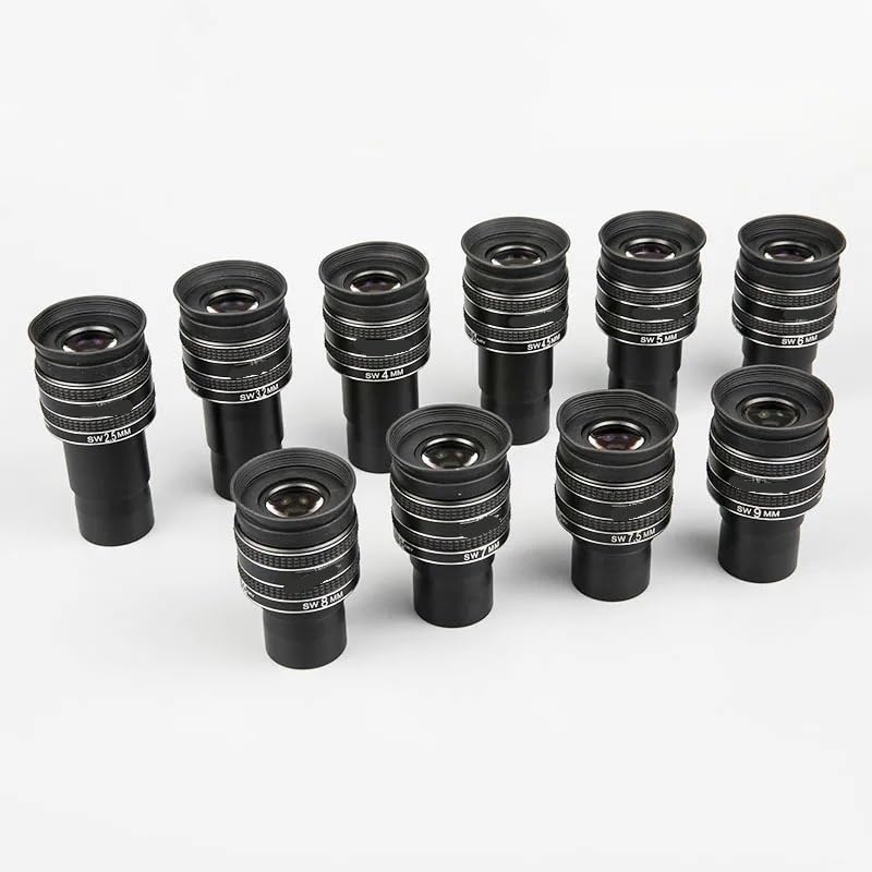 Ocular para telescopio astronómico de 1,25 pulgadas y campo visual de 58 grados 5