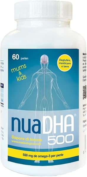 Nua Biological NuaDHA 500 Complément alimentaire