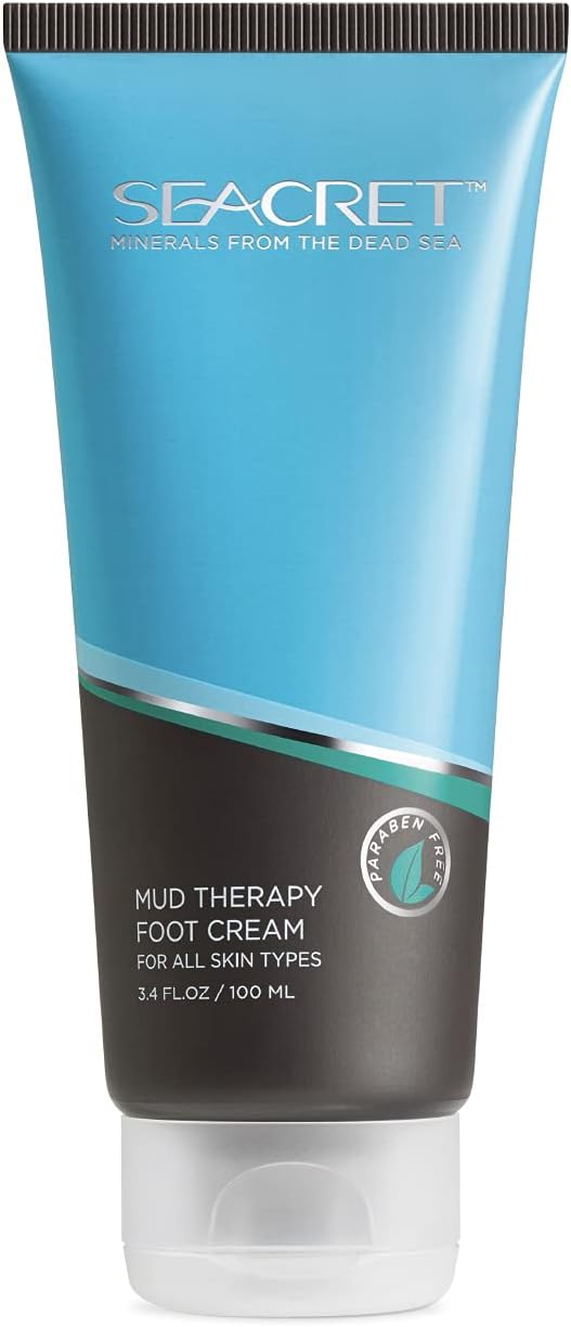 SEACRET Minerals From The Dead Sea Mud Therapy Hand Cream, 3.4 Fl Oz