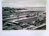  Kiel-Holtenau, Schleusen mit Blick auf den Hafen, Ansichtskarte, gelaufen 1941