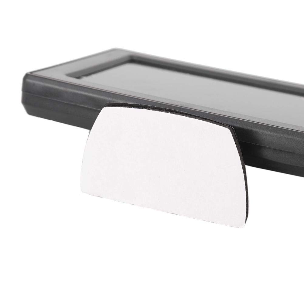 KIMISS Monitor per auto, schermo LCD in plastica TFT 4,3 pollici 3 W Monitor retrovisore a 2 vie con ingresso AV monitor HD per telecamera retromarcia DVD