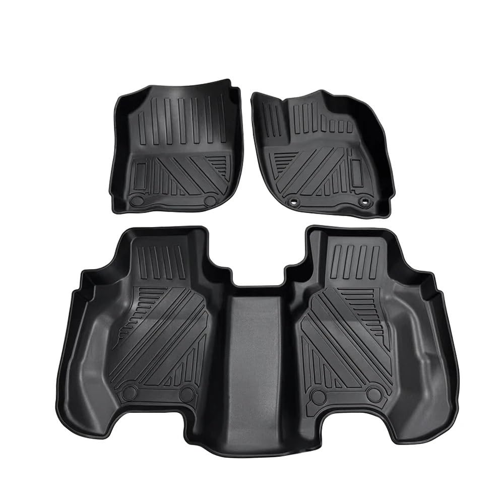 Tapis de sol inodore anti-saleté pour voiture Shuttle RHD TPE - 8