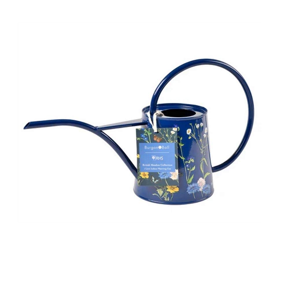 Burgon & Ball RHS British Meadow Arrosoir d'intérieur Bleu Taille M