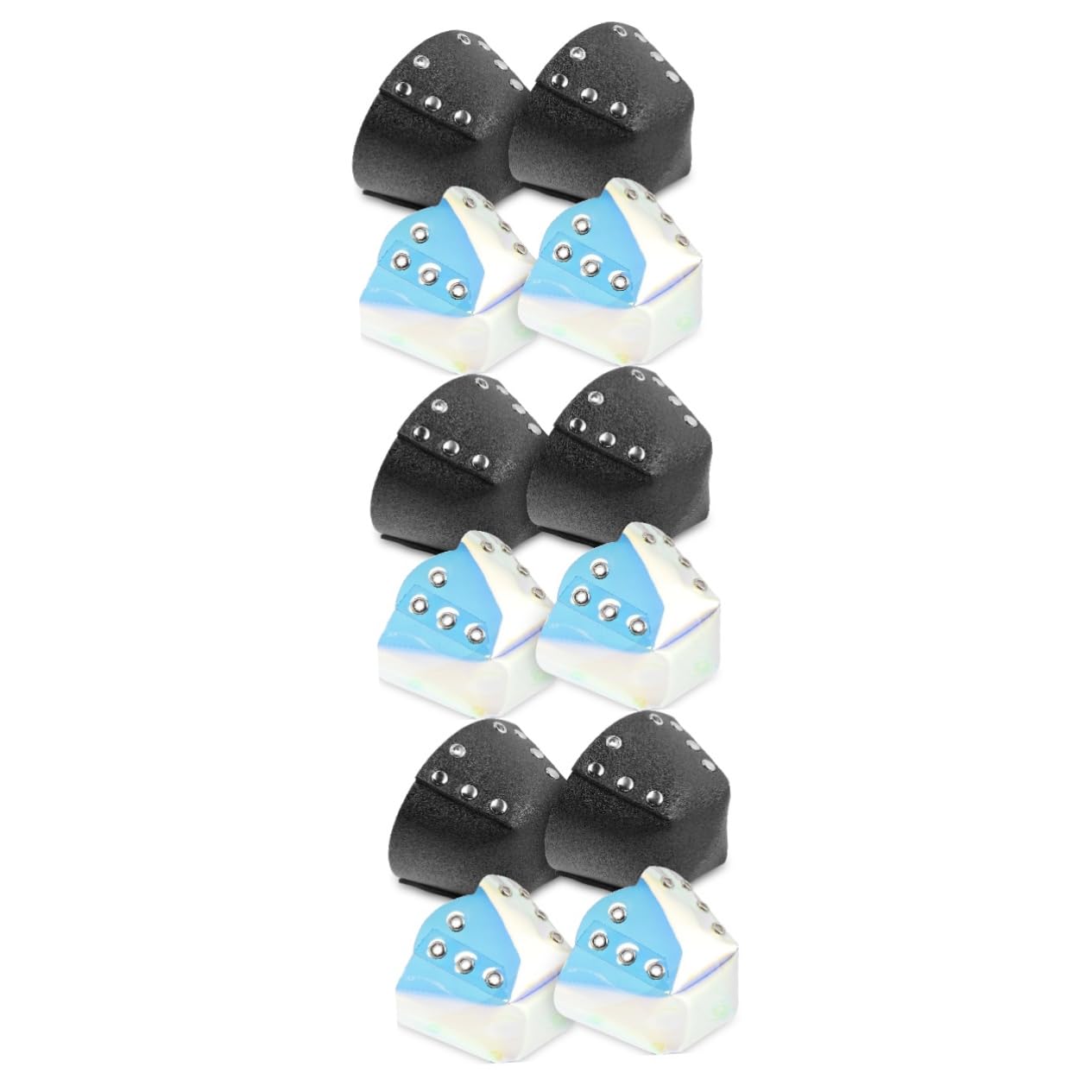 BESPORTBLE Gorras Zapatos Patines Freno Almohadilla Patineta Tapa Scooter Dedo del Pie Guantes De Patinaje sobre Hielo Calcetines De Patines De Polivinilo