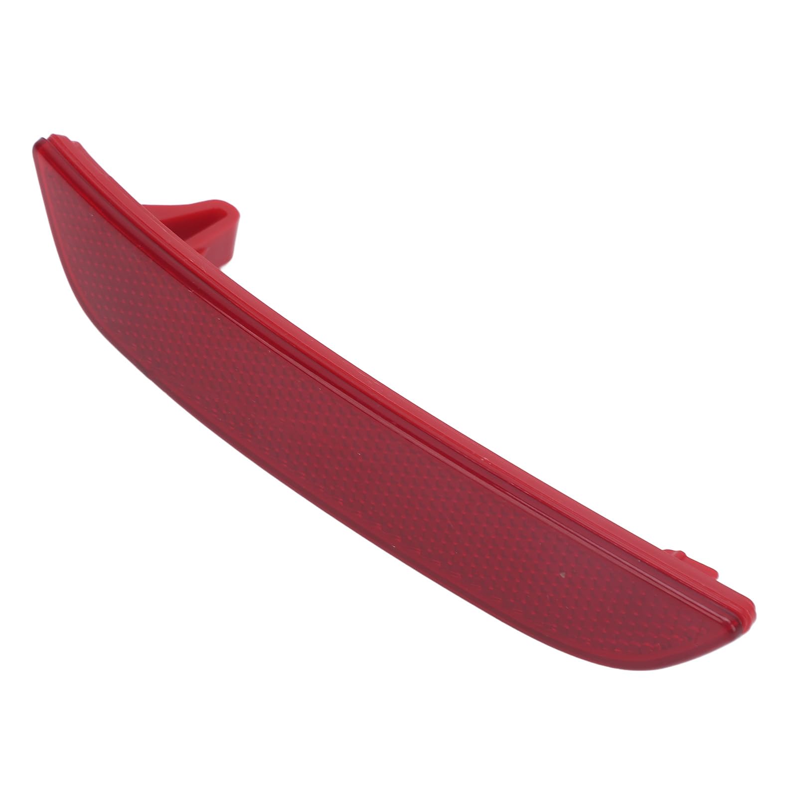 Alomejor Riflettore per Paraurti Posteriore, Materiale ABS con Luci di Posizione Rosse per MK4 e, Migliora la visibilità Notturna e la Sicurezza del Veicolo (Sinistra)
