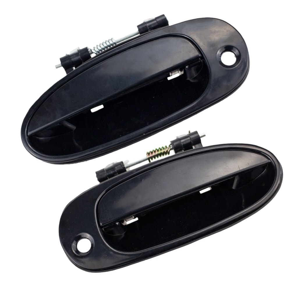 Hiiaw 1 Pair Car Door Handle Cover Trim 0K2a1-58410 Car Exterior Outside Door Handle Black For Kia For Sephia 1998-2001 For Spectra 2000 2001