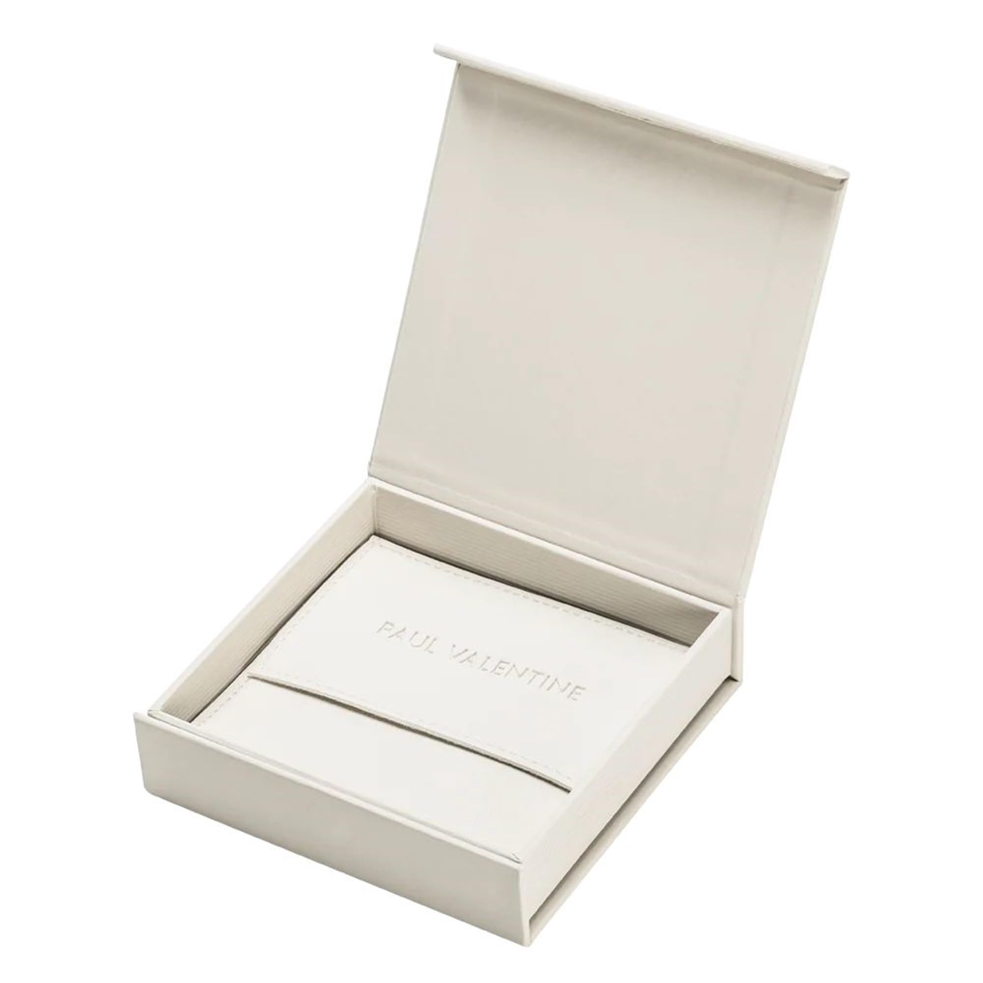 PAUL VALENTINE - Damen Ohrringe Edelstahl - mit Zirkonia Stein - Baguette Creole