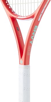 Wilson Envy SE Tennis Racket, With Iso-Zorb Technology & Maxhoop Frame, Comfortable Power With Every Swing, Colour: Pink Guava/Mint