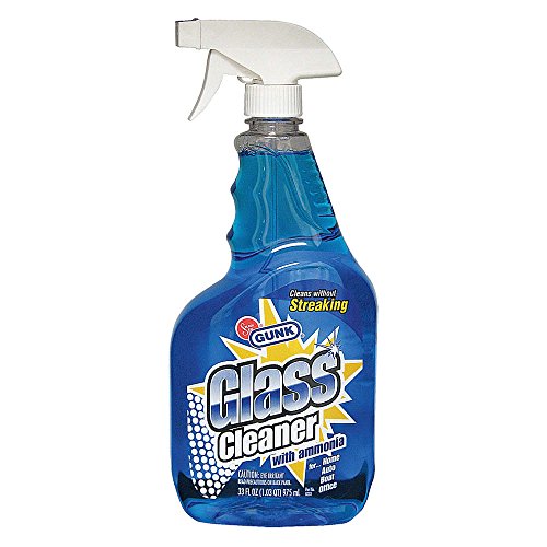 GUNK GC33 Glass Cleaner with Ammonia - 33 fl. oz. Blue