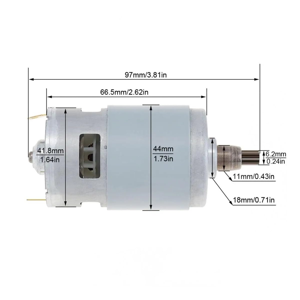 7 zębów 775 DC elektroniczny rozrusznik 12-24 V wiertło zintegrowany elektroniczny rozrusznik klucz litowy do narzędzi akcesoria