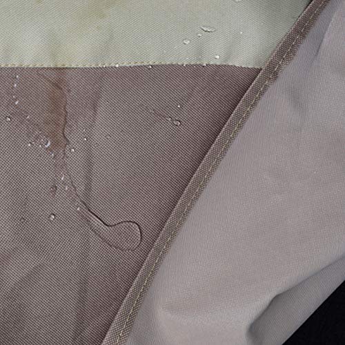 Den Haven Large 71 Inch Barbeque Grill Cover - Outdoor Charbroil, Gas & Coal Grill Cover For Nexgrill, Webber, Broil King, Huntington And Other Popular Brands - Tan/Brown #TOP2