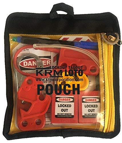 Transparent Lockout Tagout Pouch Kit - Krm Loto : Amazon.in: Industrial ...