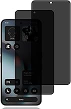 Anti-Spy Tempered Glass for Nothing Phone 3 [2 Pieces], Anti-Spy Screen Protector, Privacy Screen Protector, 9H Hardness, Anti-scratch, Privacy Screen Protector for Nothing Phone (3)