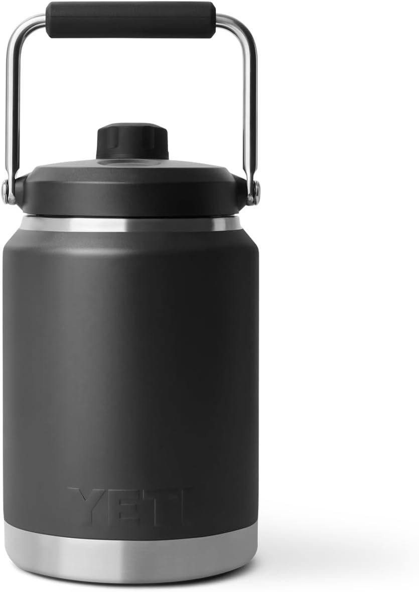 YETI Rambler Half Gallon Jug 2.0, Vacuum Insulated, Leakproof, Stainless Steel with MagCap, Black - Image 6
