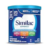 Similac Advance Infant Formula with Iron, Baby Formula Powder, 12.4-oz Can