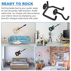 GOLRISEN Support mural pour guitare - Les Beatles, Paul McCartney, John Lennon, RIngo Starr, George Harrison GOLRISEN Support mural pour guitare – Image 7