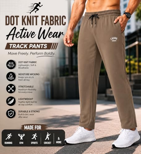 Image of ENDEAVOUR WEAR Loose fit Super Soft Active Wear Track Pants for Man | Track Pant for Men