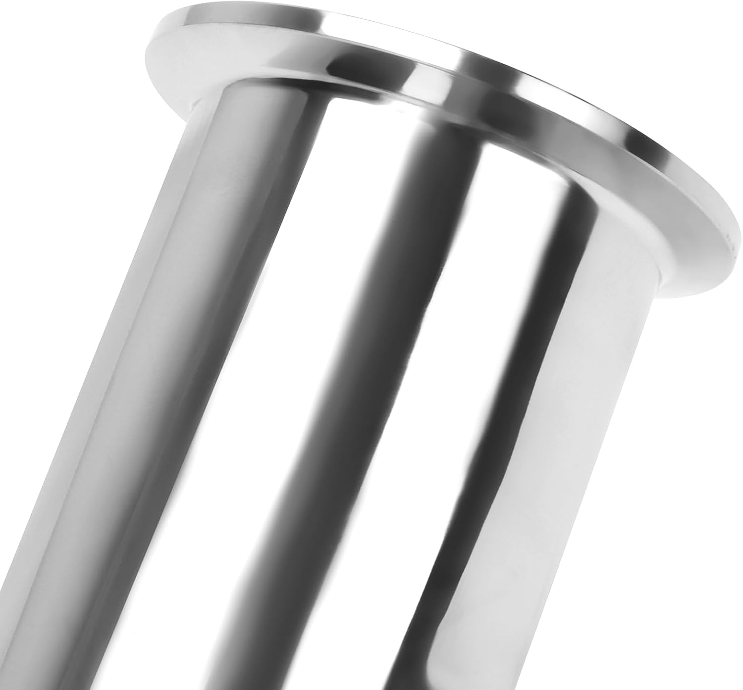 DERNORD 2 Inch Tri Clamp Tee 3 Way Instrument Tee Fittings Stainless Steel 304,51mm Pipe OD for Brewing System