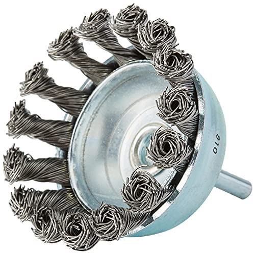 Bosch Accessories 2609256521 DIY Topfbürste Gezopfter Draht, ø 65 mm, 6 mm (1)