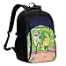 Produktbild Taschen Fälle Hüllen Rucksäcke Rucksack Anime USB Anime Rucksack mit USB Ladeanschluss Laptop Schulter Schultasche