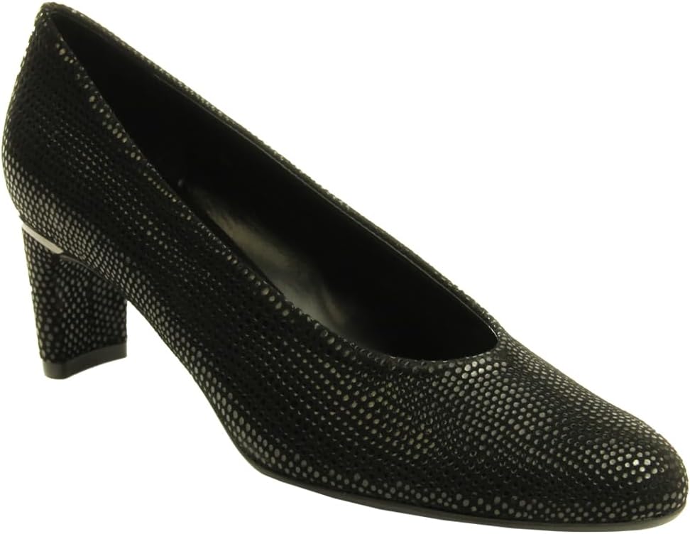 VANELi Womens Dayle Glitter Round Toe Block Pumps Dress Casual Low Heel 1-2" - Blue image 2