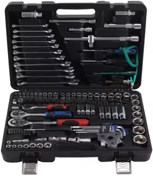 Universal Hand Socket Bit Tool Set Compatible with Mechanical Applications