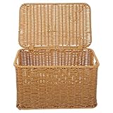 Paniers de rangement pour armoire : peuvent être utilisés pour divers objets, livres, etc. , le salon et . panier tressé main
