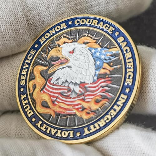 Thank You for Your Service Military Appreciation Challenge Coin (Single Coin) - View 8