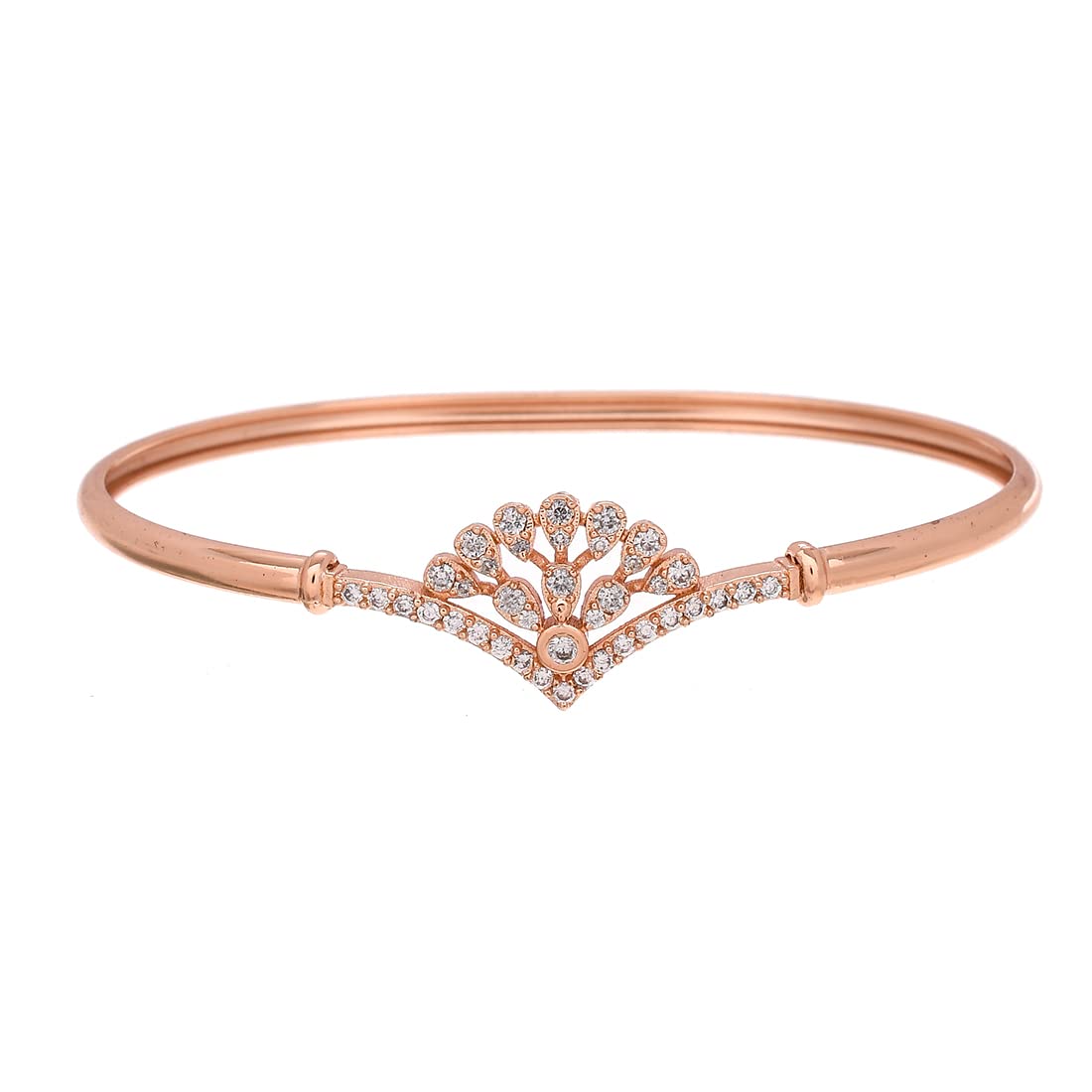 VOYLLA CZ Elegance Round Cut White Zircons Bracelet (B0BPSSQZRS) Amazon Price History, Amazon Price Tracker