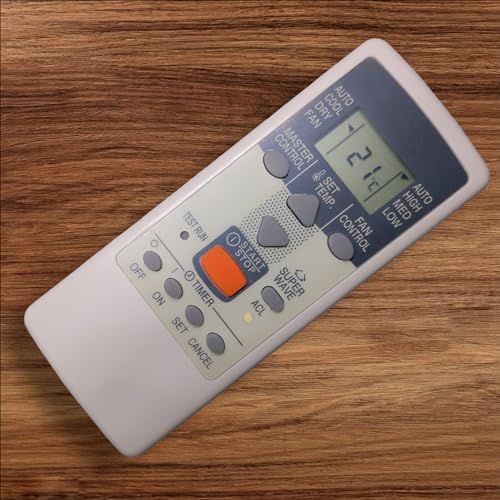 Image of Sanavya AC Remote Control - Compatible O General Window AC Remote Control AR-JE11 Super Wave - Compatible Replacement