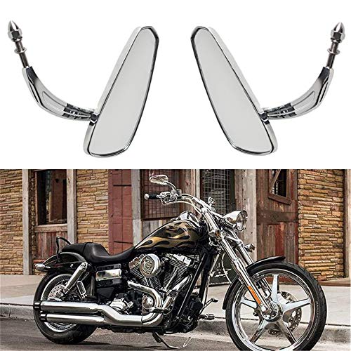 Image of Motorcycle Chrome Rearview Mirrors Replacement for Street Glide Special FLHX