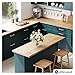 AllForWood Solid Wood Butcher Block Countertop, Butcher Block Table Top for DIY Washer Dryer/Island/Kitchen Countertop (Birch Wood - Unfinished, 48''L x 25''W x 1.5''Th)
