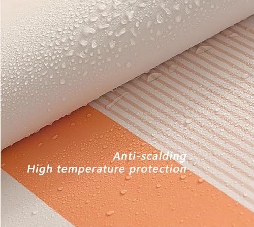 Chemin de table imperméable anti-tache en PU gris pour éliminer les rayures de table