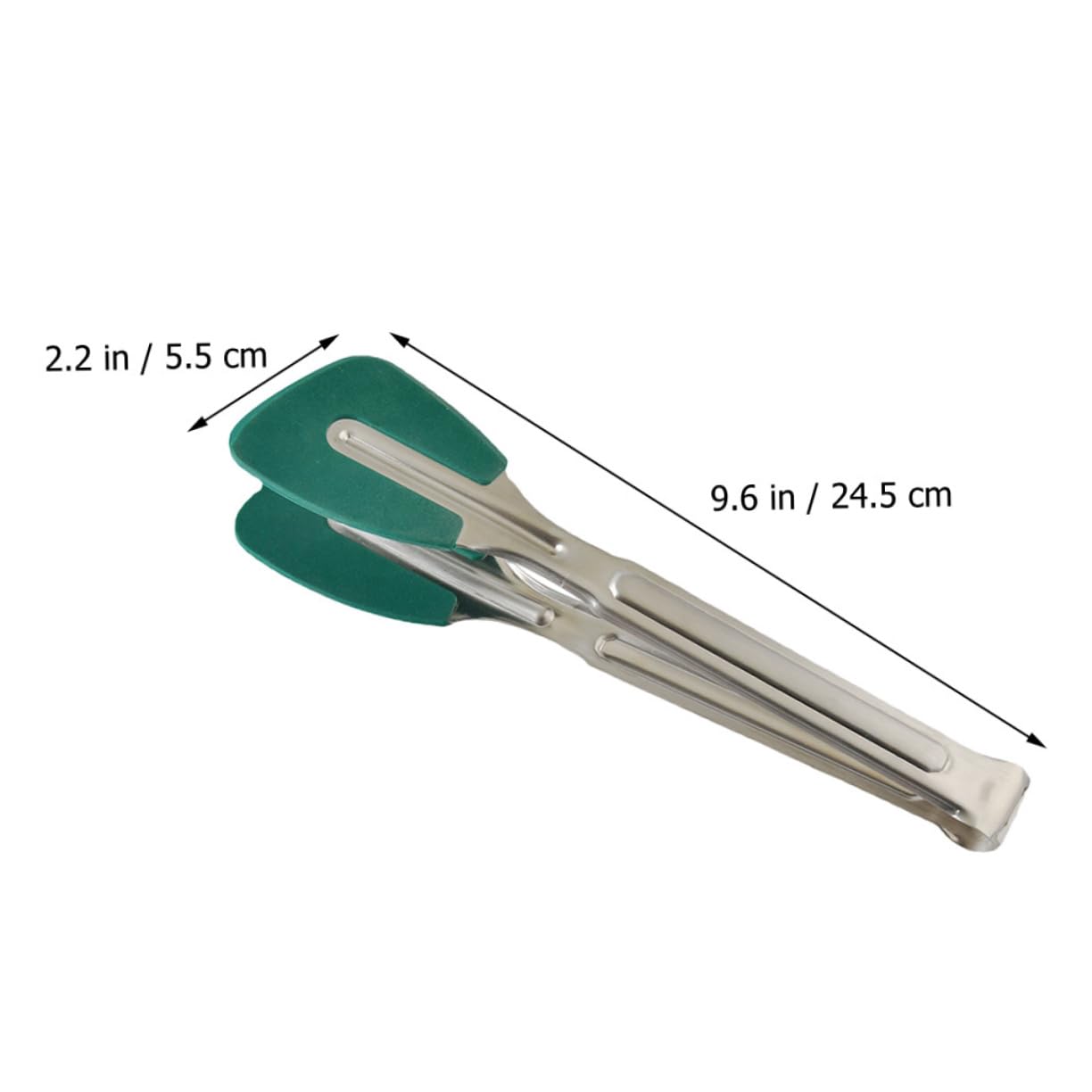 ABOOFAN Premium Non Slip Stainless Steel Kitchen Tongs for Barbecue Cooking Heat Resistant Portable Grilling Tool for Steaks and Outdoor Supplies