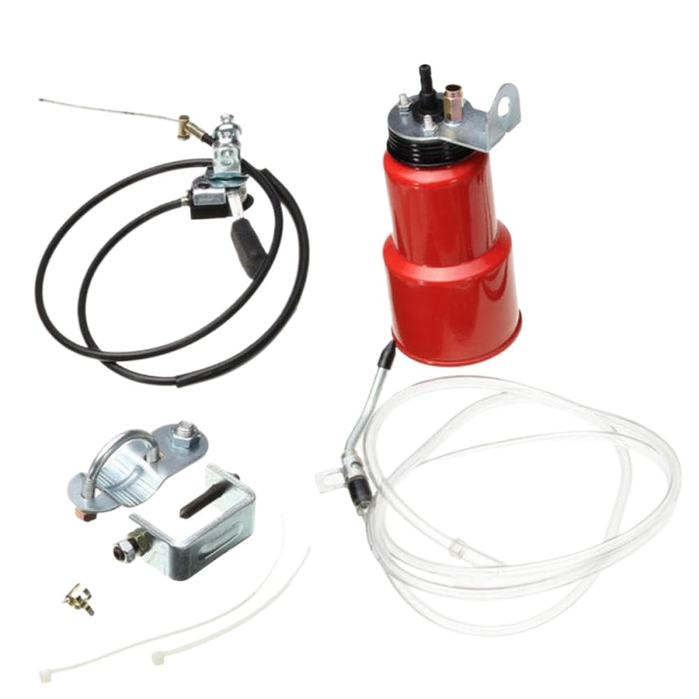 Grasa lubricante para motocicleta Control manual automático Lubricador de cadena para aceite lubricante líquido Compatible con piezas de motocicletas automotrices