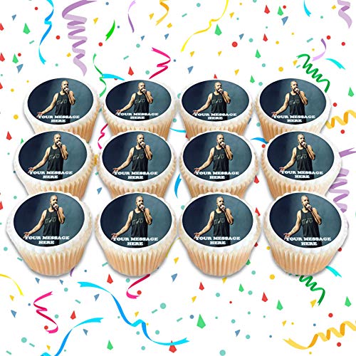 Drake Cake Topper Edible Image Personalized Cupcakes Frosting Sugar Sheet (8\" X 11\" Cake Topper)