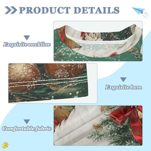 Kids Swimsuit Duck Goose Christmas Sunscreen T-Shirts Swimwear Sets UPF 50+3